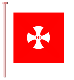 Montenegrin war flag 1  XIX c.